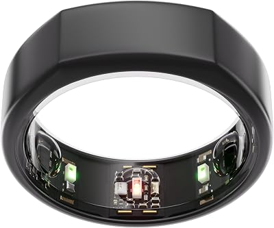 Oura Gen3 Heritage Smart Ring Size 9 Stealth Sleep Heart Rate Fitness