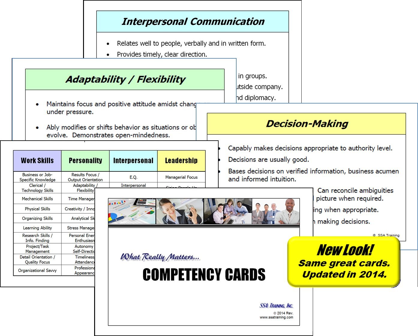 What Really Matters... Competency Cards Pricepulse