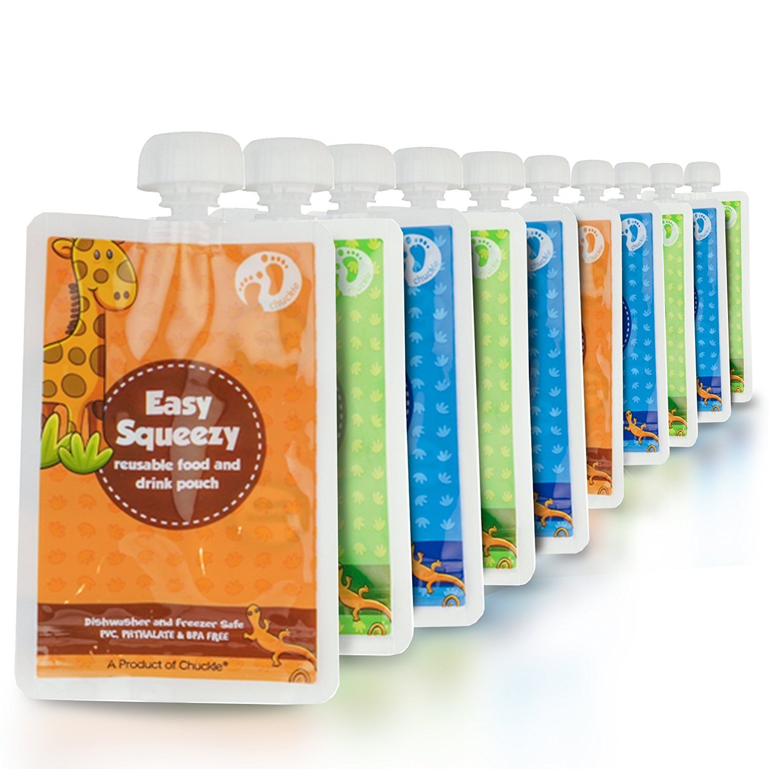 reusable weaning pouches