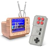Retro Handheld Game Console - GV300S JALECO+168 Classic Games Mini TV Style with 3.0 Inch IPS Screen, Save Search, Support 2-Player &amp; Dual Console Type-C Link