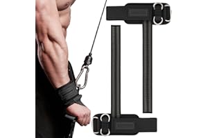 MANUEKLEAR Non-Slip Wrist Straps for Weightlifting Deadlifting, Gym Lifting Straps with D Rings for Cable Machine Workout, 10