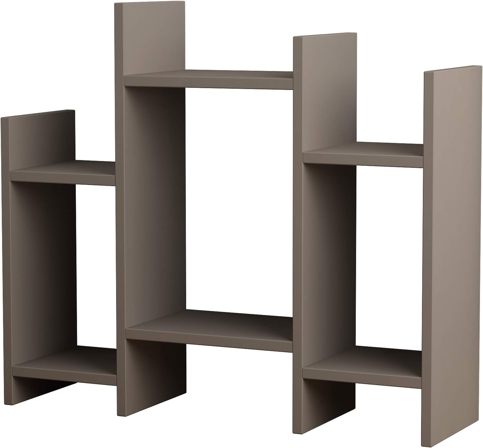 HOCUS PICUSSide/End Coffee Table Usable as Plant Stand for Living Room and Office - Many Colour Options - Side/End Table - 77 x 65 x 22 cm by Hocuspicus (Light Mocha)