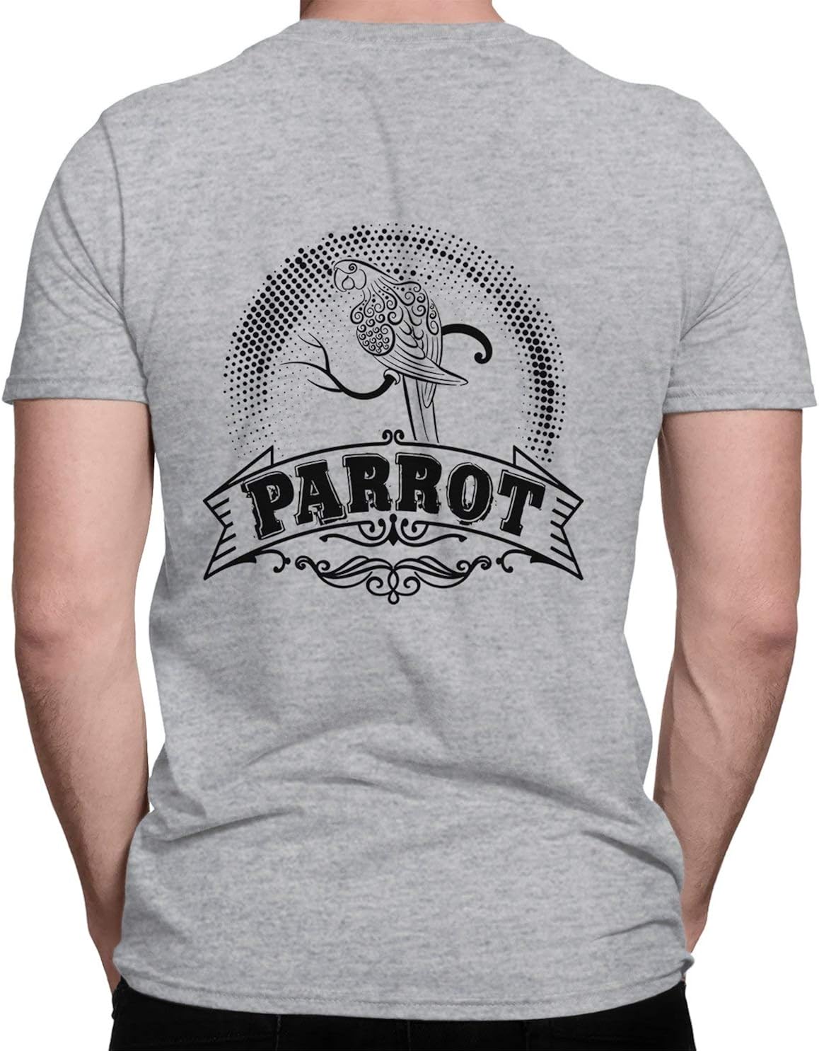 Amazon.com: The Parrot Tee for Mens, Unique Parrot Women Shirt: Clothing