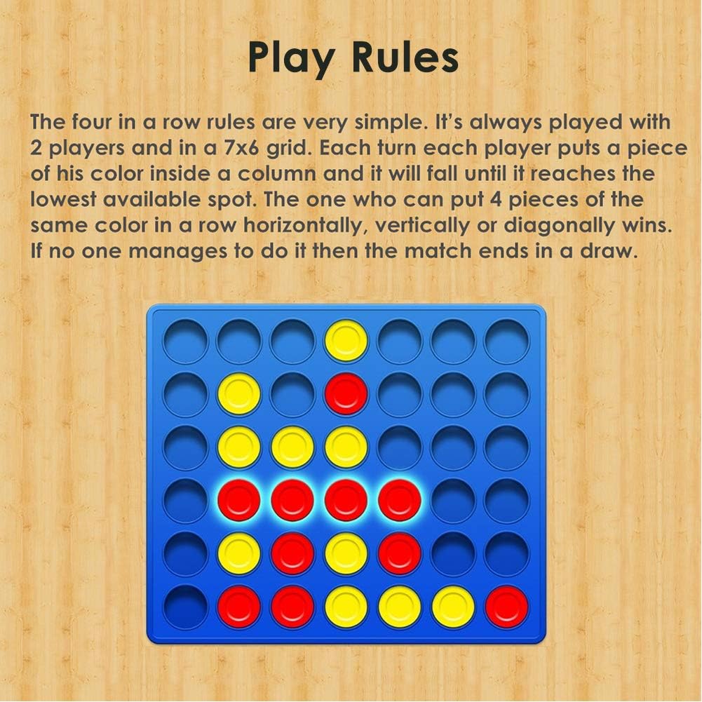 Pup Go Standard Size 4 in a Row Board Game for Kids Ages 3+, Ideal for Boys and Girls Funny Educational Family Toy - Image 4