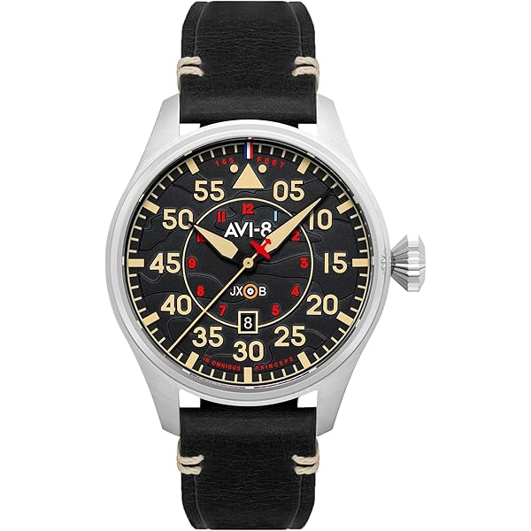 Amazon.com: AVI-8 Mens 43mm Hawker Hurricane Kent Automatic Newton
