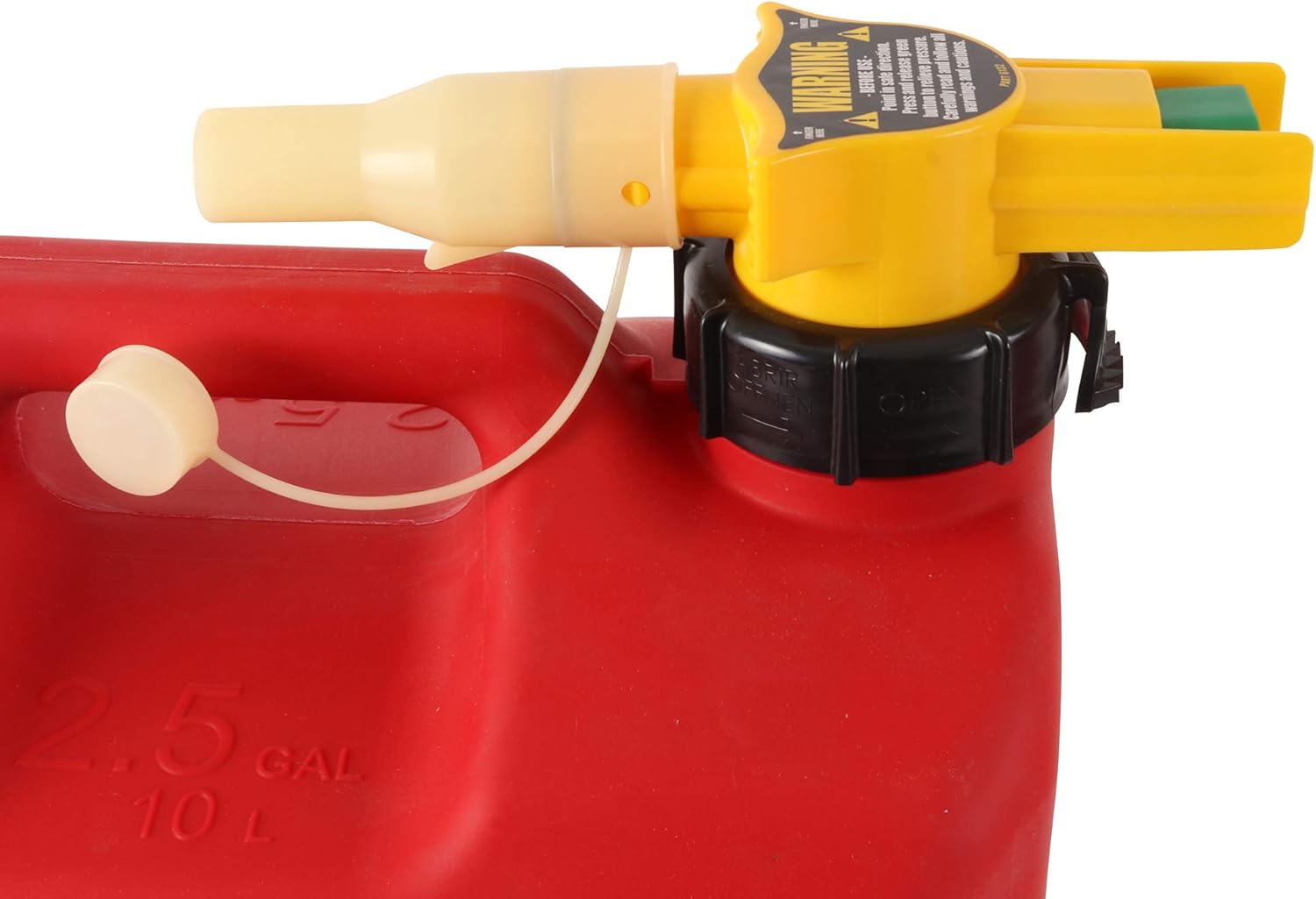 No-Spill 1405 2-1/2-Gallon Poly Gas Can: Garden & Outdoor