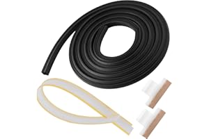 154827601 Dishwasher Door Seal Kit for Frigidaire Gallery Kenmore Dishwasher ffbd2411ns0a fgid2466qf4a fghd2465nf1 - Door Gasket Seal with 809006501 Bottom Gasket 154701001 Splash Shield - By Vypart