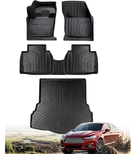 2013-2016 Ford Fusion / Lincoln MKZ Custom Fit Floor Liners 2013-2016 Ford Fusion / Lincoln MKZ Custom Fit Floor Liners