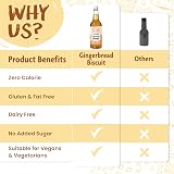 The Skinny Food Co Gingerbread Syrup Zero Calorie 1L Sugar Free view 5