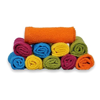 S Kumars Love Touch Cotton Face Towel - Multi