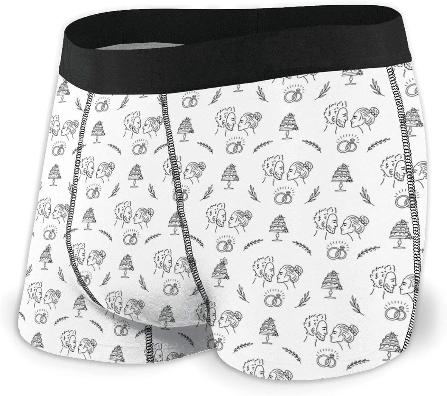 Interestprint mens boxer briefs underwear valentine's day (xs-3xl) at Amazon.com: Seamless Valentine 1 Men'S Cool Boxer Briefs Underwear
