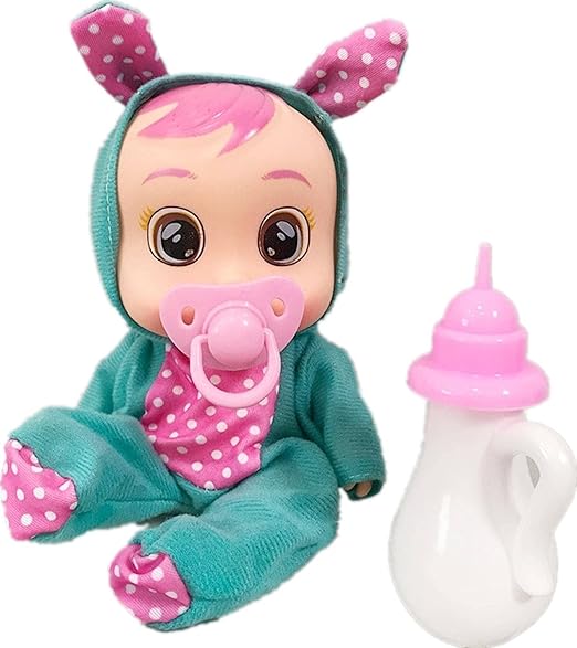 Cry Doll Baby10 Inch Cry Tears Doll2 Generation G I R L' S Toy Baby