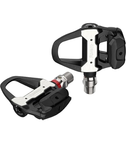 Favero Assioma UNO パワーメーターペダル（LOOK Keo） Favero Assioma UNO with One Pair of Black and Red Cleats