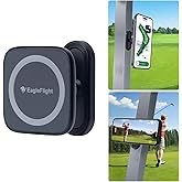 EagleFlight Magnetic Golf Cart Phone Holder - 360° Rotation Mount for iPhone 16/15/14/13/12, Fits Yamaha/Club Car/EZGO, Powerful Magnet Golf Cart Cell Phone Mount, Ideal Golf Gifts for Men