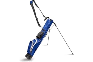 ProActive Sports | Sunday Stand Bag | Lightweight Shoulder Golf Bag | 3 Pockets, Speed Handle, and Padded Strap | Perfect for Driving Range, Par-3, Executive, and Children's Courses