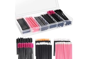 270 Pcs Disposable Makeup Applicators Kit, Mascara Wands Lip Applicators Disposable Eyeliner Brush for Women Makeup Artist Su