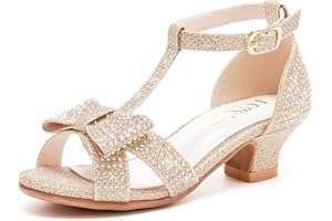 Walofou Toddler Little Kid Big Kid Sandals for Girls