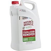 Nature's Miracle Stain and Odor Remover Dog, Odor Control Formula, Accushot Spray 1.33 Gal