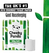 The Cheeky Panda Bamboo Toilet Rolls Bulk Buy 45 Rolls 3 Ply Plastic Free view 7