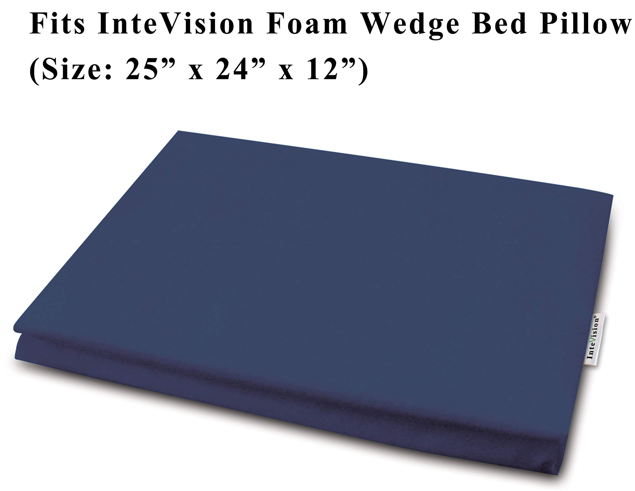 Wedge Pillow Covers 25 X 24 X 12 For Sleeping Pillowcase Cover With
