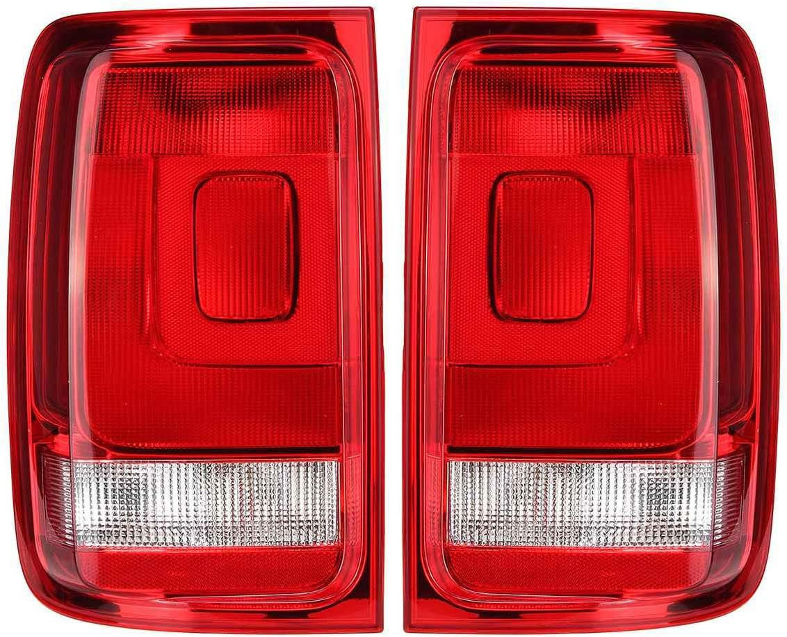 1 Pair Smoked Rear Brake Signal Fog light Taillight For Volkswagen VW Amarok Pickup DRL 2010 2011 2012 2013 2014 2015 2016 Tail Lights