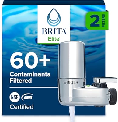 Brita Faucet Mount Water Filter Chrome 1