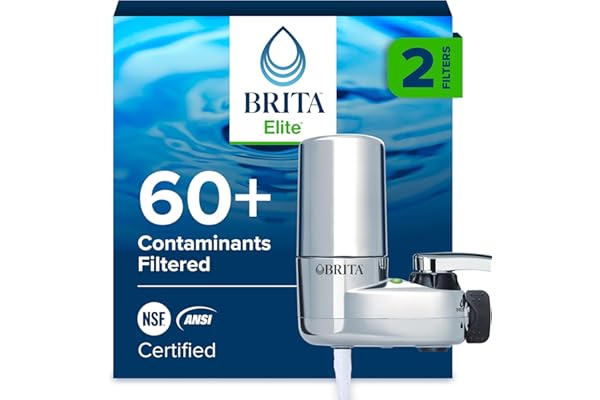 Brita Faucet Mount Water Filter Chrome 1