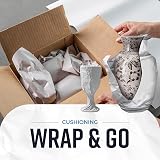 Bryco Goods Packing Paper Newsprint 10lb 320 Sheets Moving Craft Supplies 27x17 view 2