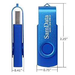 SamData 16GB USB Flash Drives 2 Pack 16GB Thumb