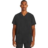 Healing Hands Scrubs for Men Modern Fit, Scrub Top Jake with 3 Patch Pockets, Side Vents and Stretchy Fabric 2331