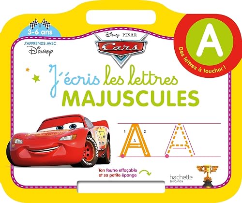 Download Cars Ardoise j'écris les lettres majuscules (3-6 ans) PDF