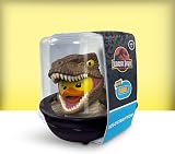 TUBBZ Jurassic Park Velociraptor Rubber Duck Mini Collectible Toy view 2