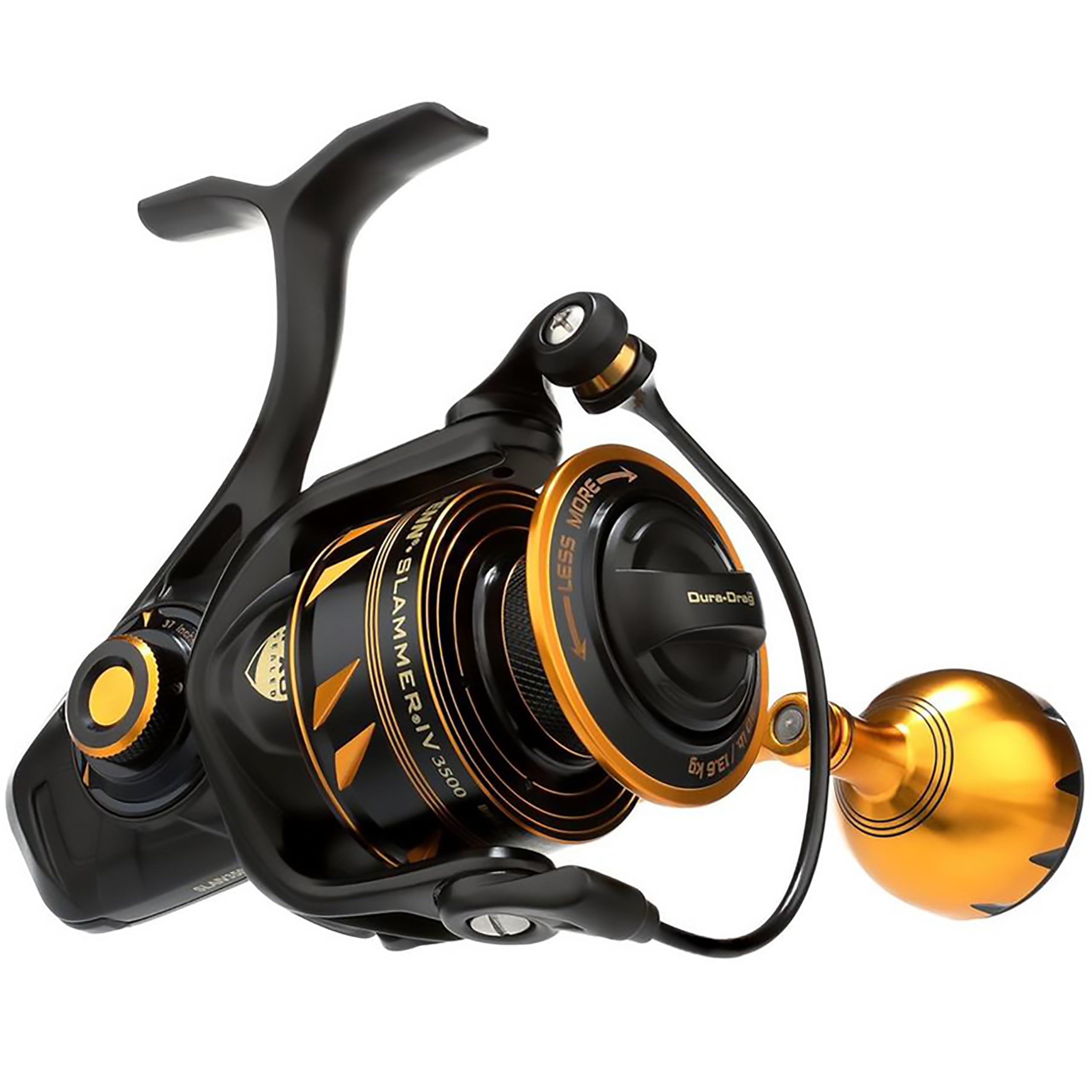 PENN Slammer IV Saltwater Spinning Reel - Full Metal, Heavy Duty Spin, Jigging or Lure Fishing Reel - Boat, Shore, Kayak, 3500