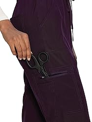 floralhue Scrubs for Women, V-Neck Scrubs Top