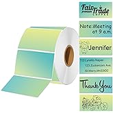 Joatuxul 2.25 x 1.25 Thermal Labels, Self-Adhesive Address Shipping Barcode Thermal Stickers,Thermal Printer Labels Compatible with Rollo & Zebra & MUNBYN, 800 Labels for Printer, Gradient Green