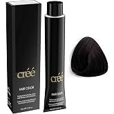 Cree Professional 4.1 - Ash Brown Permanent Hair Color - Long Lasting, Rich Vibrant - Gray Coverage 100ml - 3.4 fl.oz.