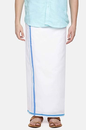 Mens Dhoti(Sky Blue)