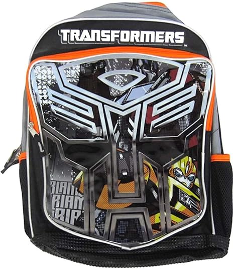 backpack transformers bumblebee optimus prime boys new 084251