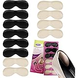 Heel Inserts for Women, 6 Pairs Heel Cushion-Heel Grips-Shoe Heel Inserts- Heel Pads for Shoes That are Too Big-Shoe Grip for