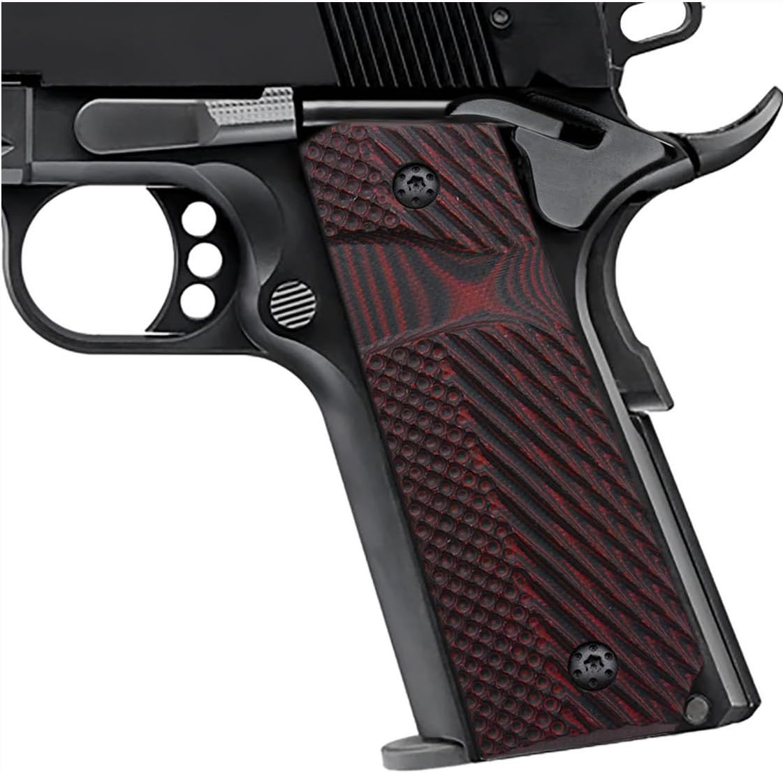 EXEL Cool Hand 1911 Full Size G10 Slim Grips, 3/16 Thin, Big Scoop