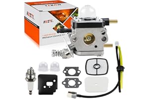 Huztl Carburetor for Mantis Tiller 7222M 7222 7222E 7225 7230 7234 7240 7920 7924 C1U-K54A Carb for Echo TC-210 HC-1500 Cultivator Parts