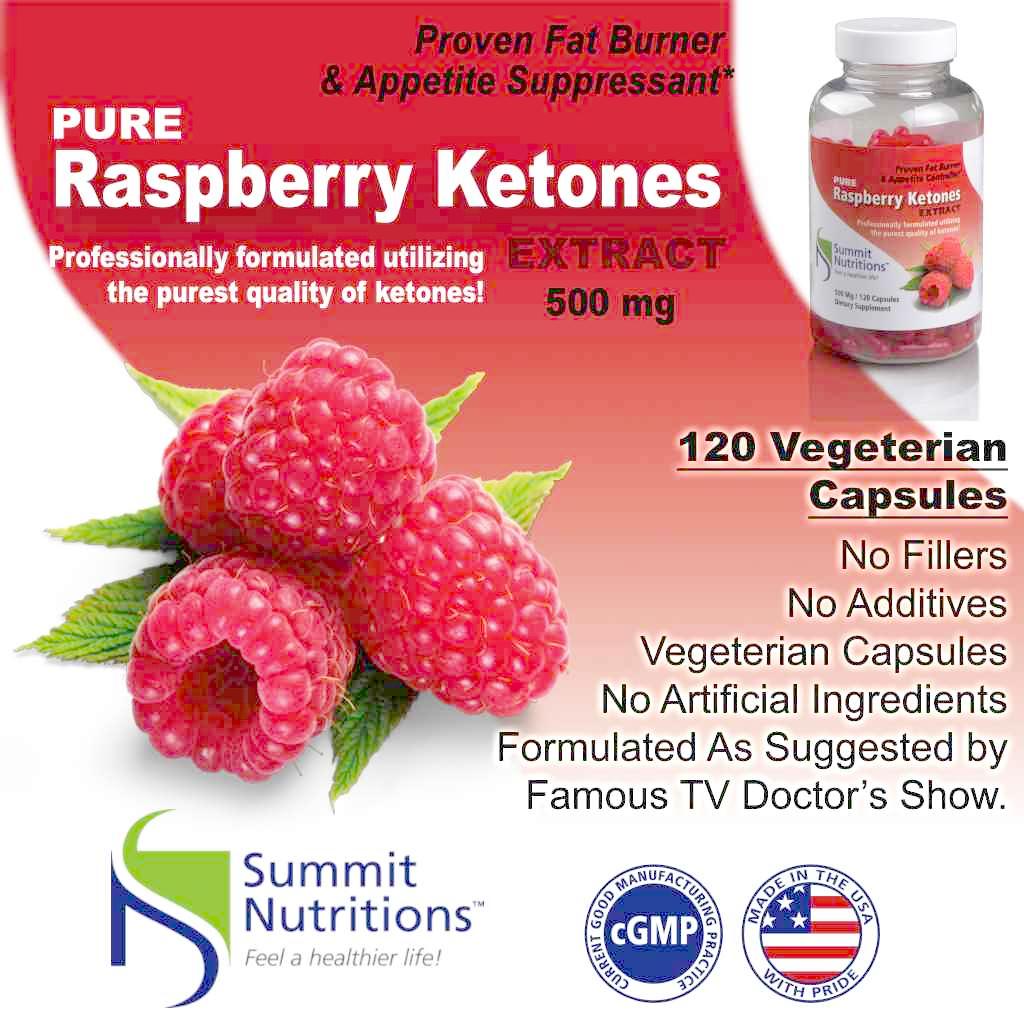Raspberry Ketones Miracle Fat Burner and 100 Purest