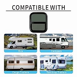 RV Window, Camper Trailer Windows, 14" W x 16" H