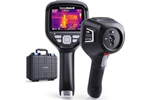 Thermal Master Handheld Thermal Imager, 640×480 3.5" IPS Screen, 512×384 X³ IR Resolution, -4℉ to 1022℉, Infrared Imager with Fusion Imaging, Thermal Imaging Camera with 2MP Visual Camera(Thor 002)