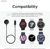 elago GWT5 Charger Stand for Samsung Galaxy Watch 8/7/6/5 Classic Speaker view 2