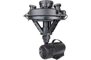 Pond Boss DFTN12003L Floating Fountain With Lights, 50 Foot Power Cord, 1/4 hp