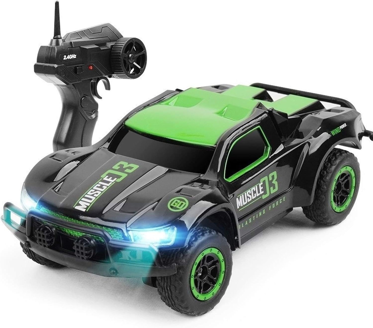 PCARM 4WD Monster Truck, 39km/h Fast Speed OffRoad Vehicles 2.4Ghz Electric Remote Control Car