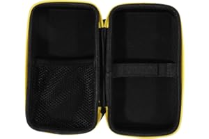 HAMPPLIES Portable Multimeter Carry Bag with Capacity and Multi-pocket Storage Tool Pouch for Clamp Meters