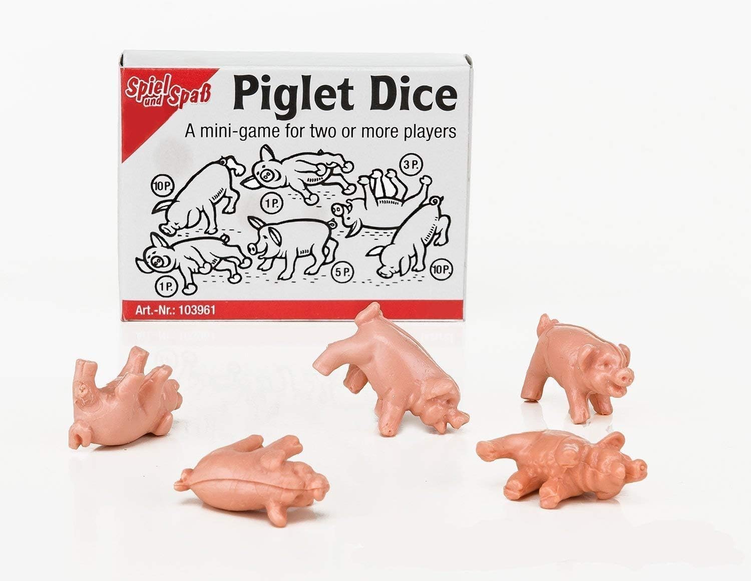 mini plastic pigs