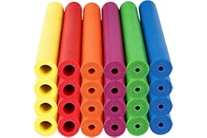 FytStycale 24 Pieces of Foam Handle Tubing, Versatile Use, 3 Inner Diameters, 8 Inches Long, for Cutlery And Kitchen Utensils